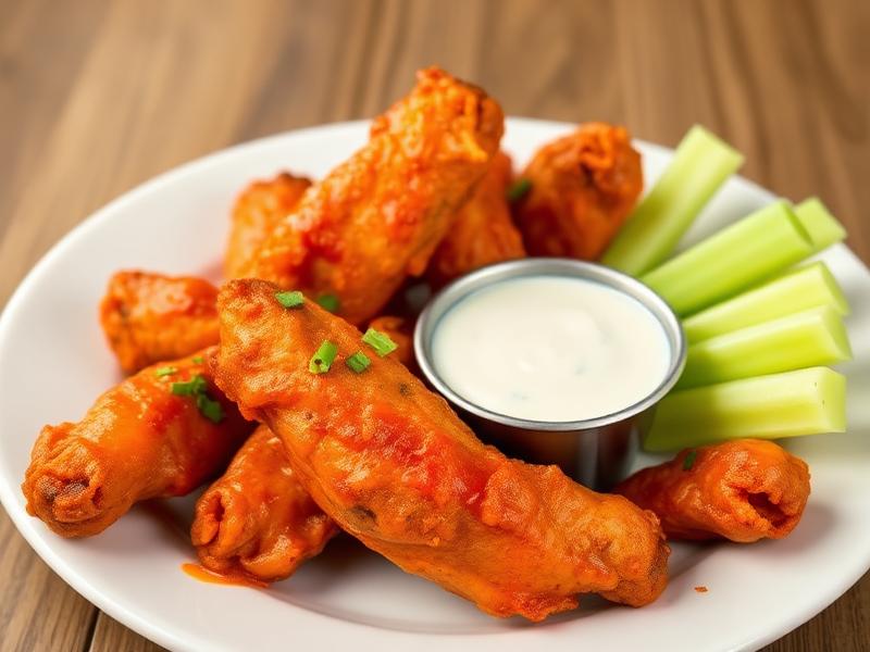 Crispy Buffalo Wings